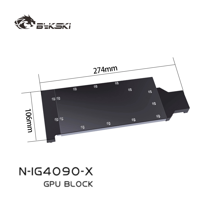 Rtx 4090 Water Block - Bykski GPU Water Block for Colorful