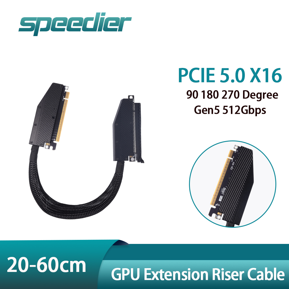 PCIE 5.0 X16 GPU Extension Ris - Pcie 5.0 Gpu Riser Cable review and price